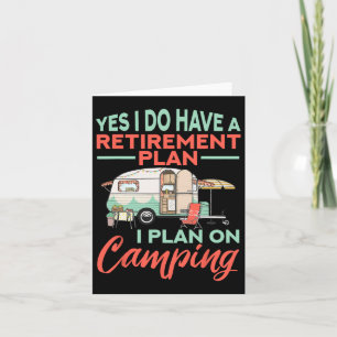 Tarjeta Sí, Tengo Un Plan De Jubilación - Campi De Jubilac