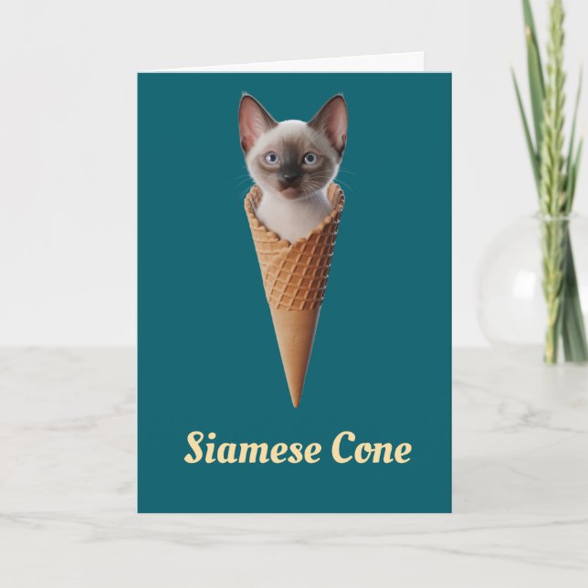 Tarjeta Siamese Cone (Anverso)