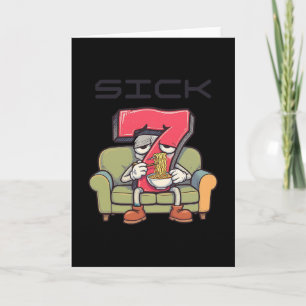 Tarjeta Sick Seven 67 Meme Seis Siete