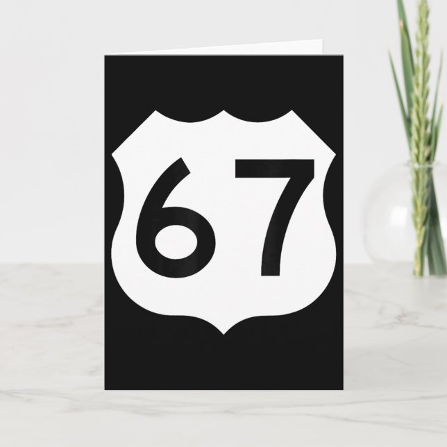 Tarjeta Sick Seven Meme Tee Six Seven  (Anverso)