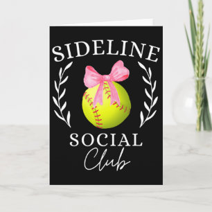 Tarjeta Sideline Social Club Coqueta Mamá Hermana Suave