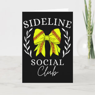 Tarjeta Sideline Social Club Coqueta Mamá Hermana Suave