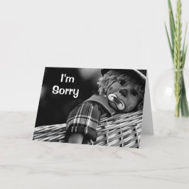 Tarjeta Siento Triste Cara Por Favor Perdóname