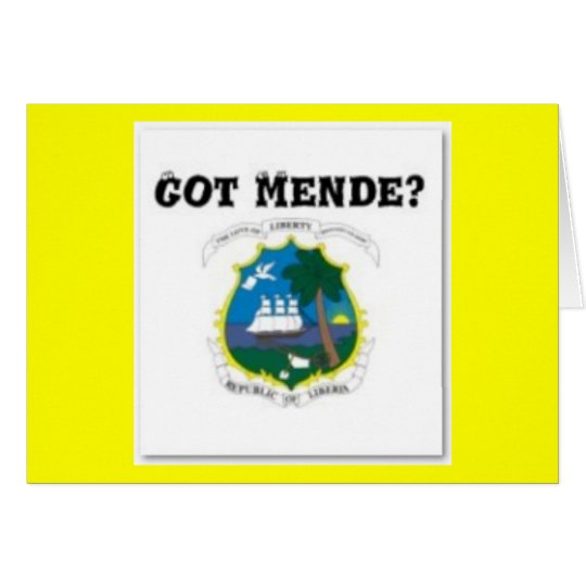 TARJETA SIERRA LEONE (TRIBU DE MENDE), MAPA, CAMISETA Y