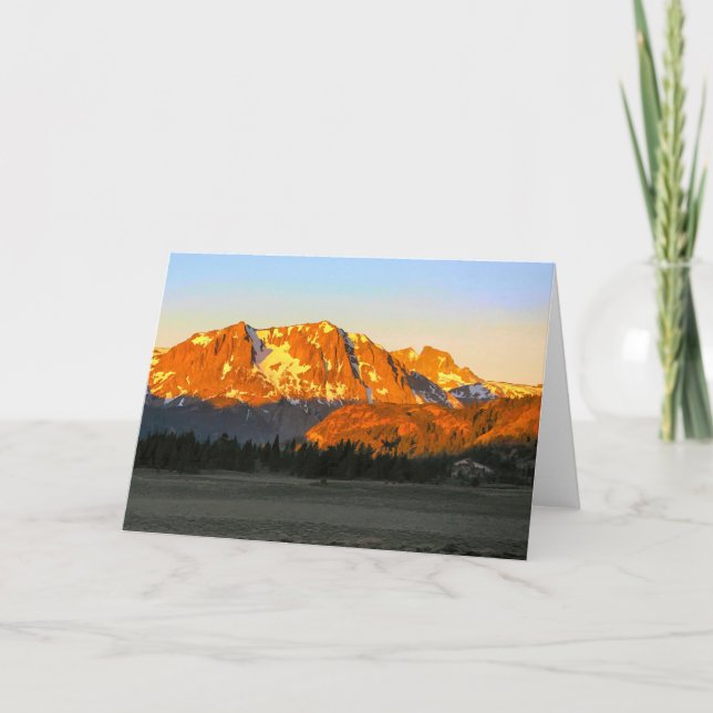 TARJETA SIERRA MOUNTAINS (Anverso)