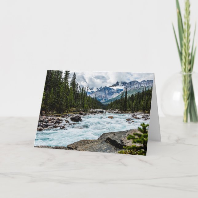 Tarjeta Sierra | Parque nacional Banff Alberta, Canadá (Anverso)