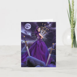 Tarjeta Siete espadas