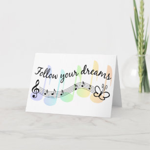 Tarjeta Siga sus sueños