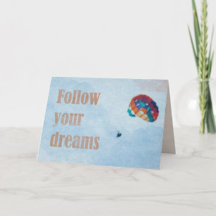Tarjeta Siga sus sueños