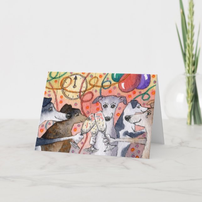 Tarjeta Sighthounds es los juerguistas originales… (Anverso)