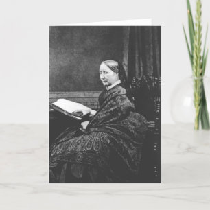 Tarjeta Siglo XIX de Elizabeth Cleghorn Gaskell
