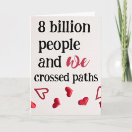 Tarjeta Significado para ser El día de San Valentín