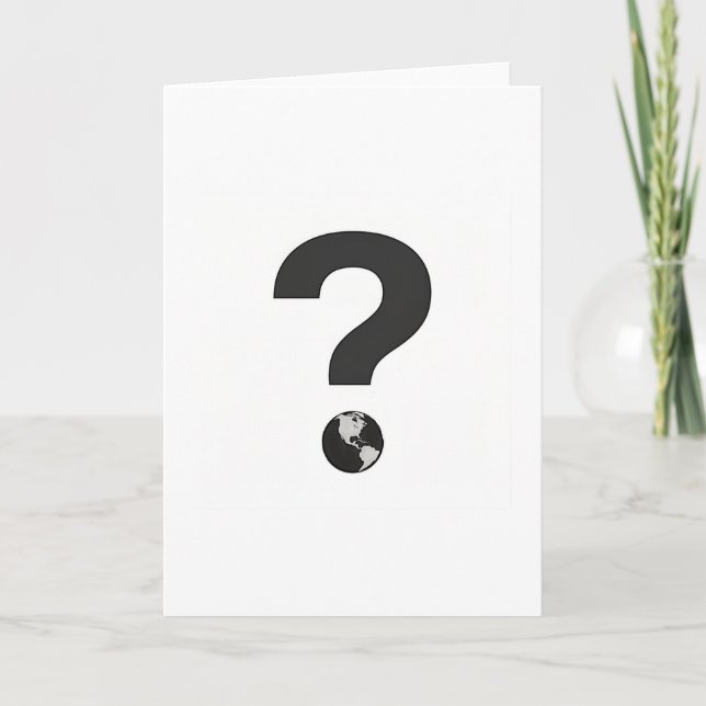 TARJETA SIGNO DE INTERROGACIÓN (Anverso)