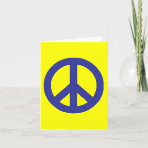 Tarjeta Signo de la paz