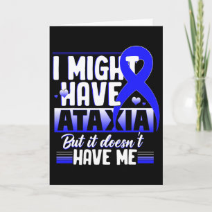 Tarjeta Signo Neurológico de Ataxia Hemiataxia Cinta Azul