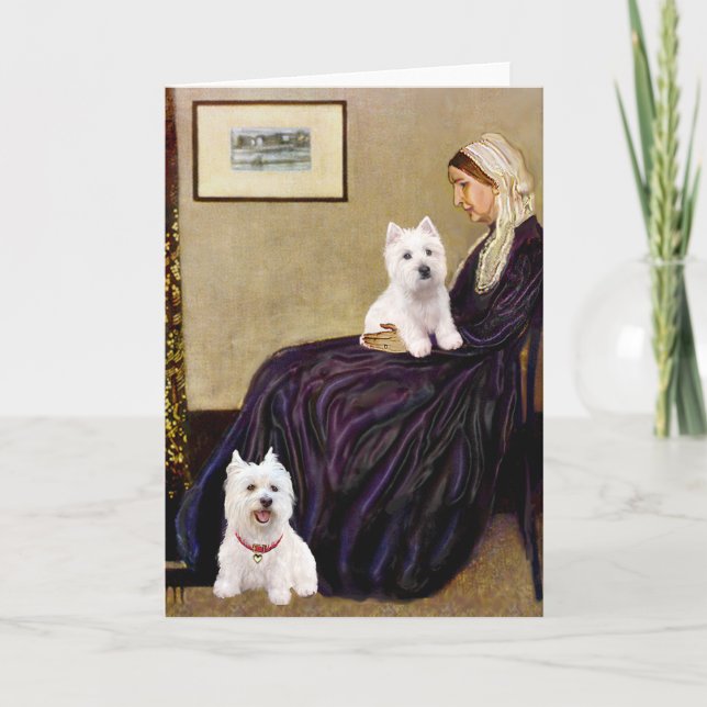 Tarjeta Silbadores Mamá - Westies 3 y 11 (Anverso)