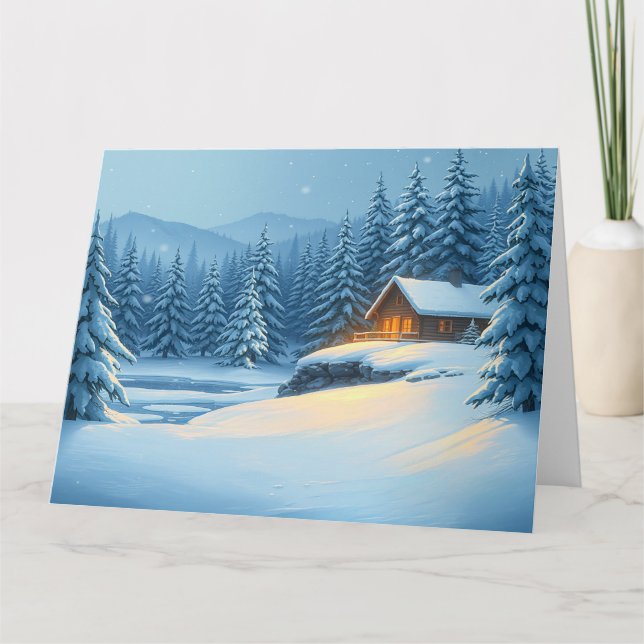 Tarjeta Silent Snow  (Anverso)