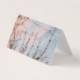 Tarjeta Silhouette para las ramas de mayor edad