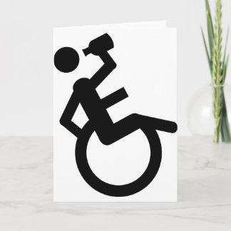 Tarjeta silla de rueda del boozer de la silla de ruedas