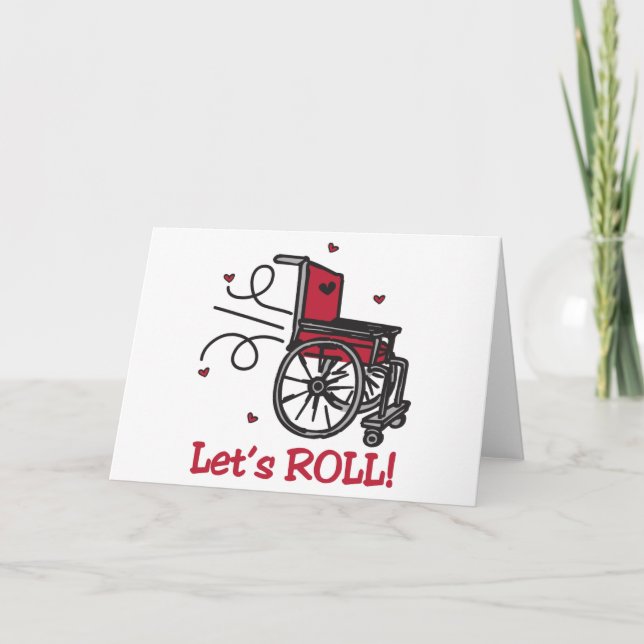 Tarjeta Silla de rueda rodante (Anverso)
