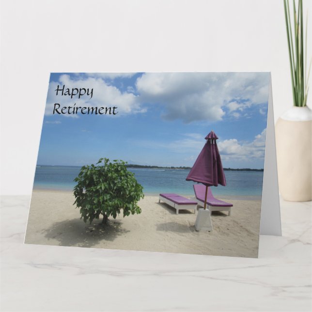 Tarjeta sillas púrpura grandes (Anverso)