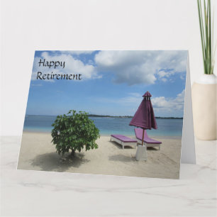 Tarjeta sillas púrpura grandes