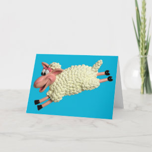 Tarjeta Silly Sheep