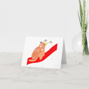 Tarjeta Silly Snail 🐌