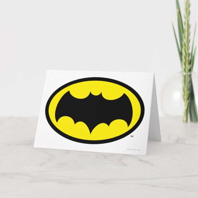 Tarjeta Símbolo de Batman (Anverso)