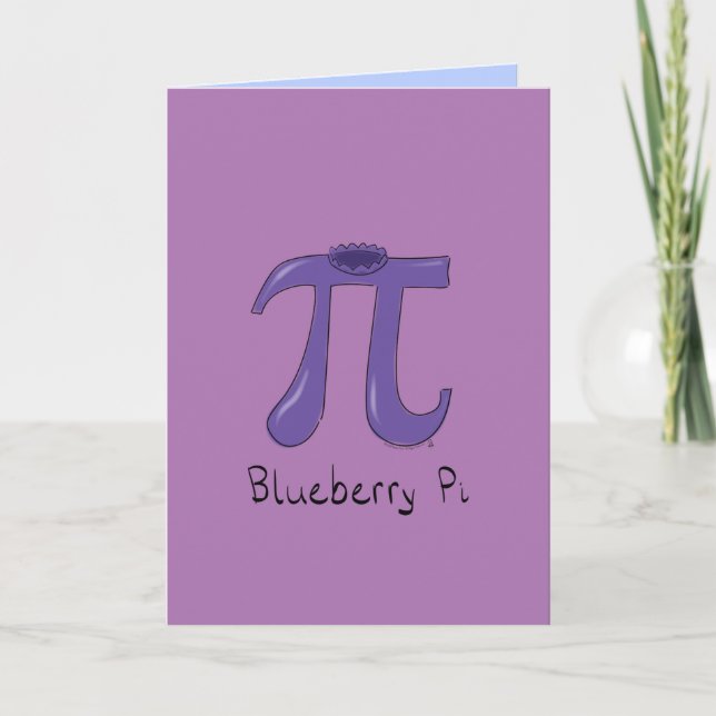 Tarjeta Símbolo de Blueberry Pi profesor de matemáticas (Anverso)