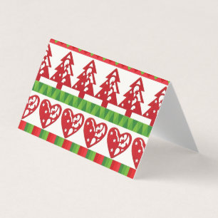 Tarjeta Símbolos de Navidad
