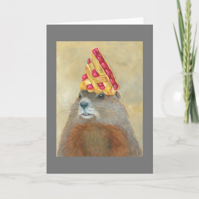 Tarjeta Simon el tipo del pastel (Anverso)