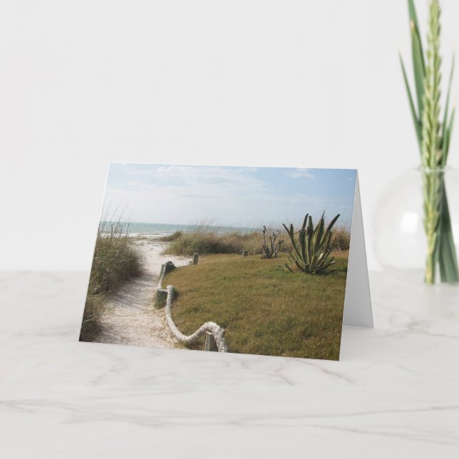 Tarjeta Simpatía - Camino costero (Anverso)