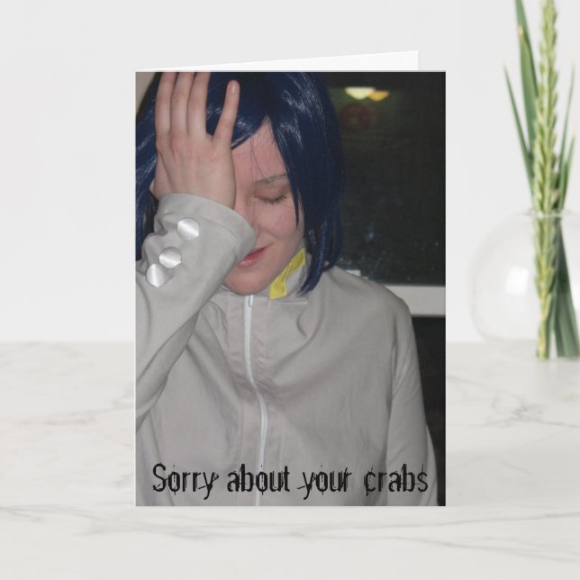 Tarjeta Simpatía - Cangrejos (Anverso)