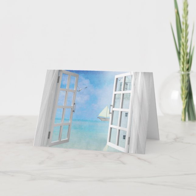 Tarjeta Simpatía de la ventana náutica (Anverso)