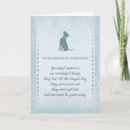 Tarjeta Simpatía de los perros Pitbull Recuerdos hermosos