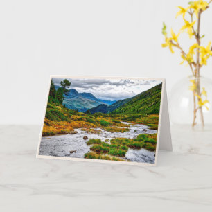 Tarjeta Simpatía de los Personalizados de Mountain Valley