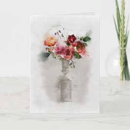 Tarjeta Simpatía de Rose Bouquet