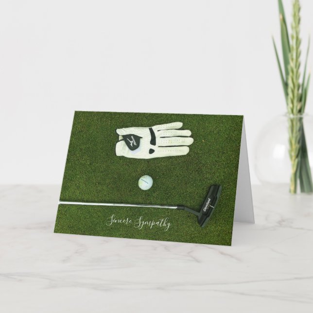 Tarjeta Simpatía de Somber Golf (Anverso)