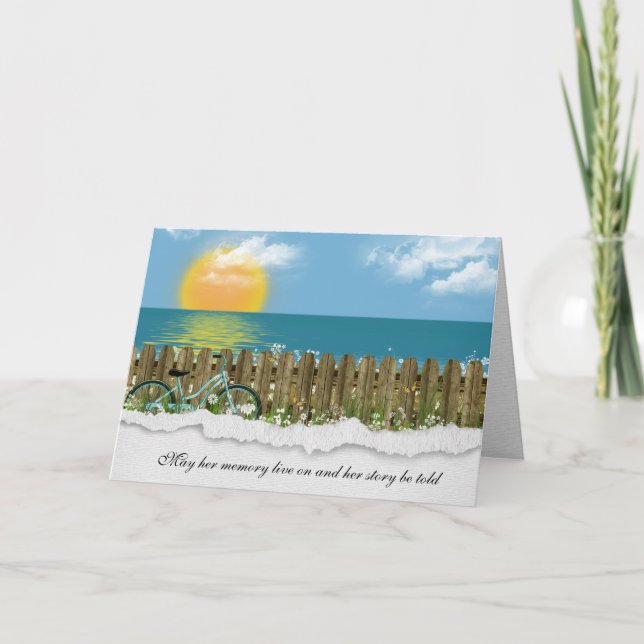 Tarjeta simpatía entre bicicletas y vallas (Anverso)