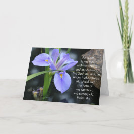 Tarjeta Simpatía floral, dicotomía sobre la fuerza de Dios