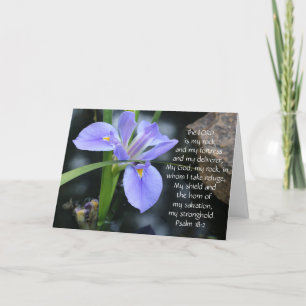 Tarjeta Simpatía floral, dicotomía sobre la fuerza de Dios