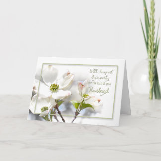 TARJETA SIMPATÍA MÁS PROFUNDA - PÉRDIDA DE MARIDO