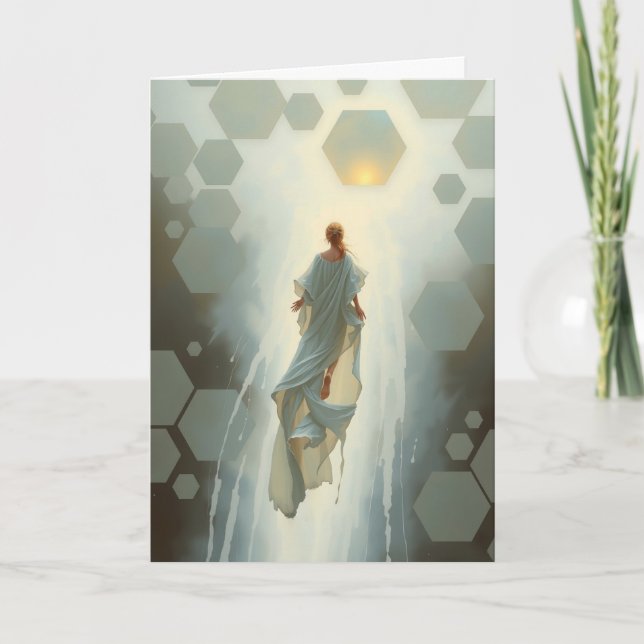 Tarjeta Simpatía (pérdida de la madre) (Anverso)