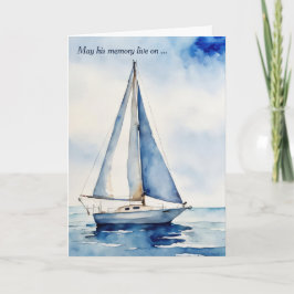 Tarjeta Simpatía por barco acuático