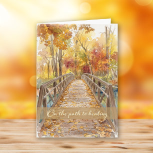 Tarjeta Simpatía por el Puente de Otoño