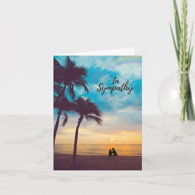 Tarjeta Simpatía por la simpatía del Mascota del perro arc (Anverso)