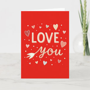Tarjeta Simple de Amor Dulce