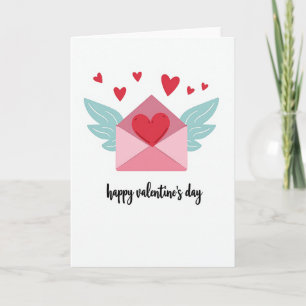 Tarjeta Simple de Carta de Amor para San Valentín