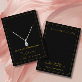 Tarjeta simple de visualización del collar de la d